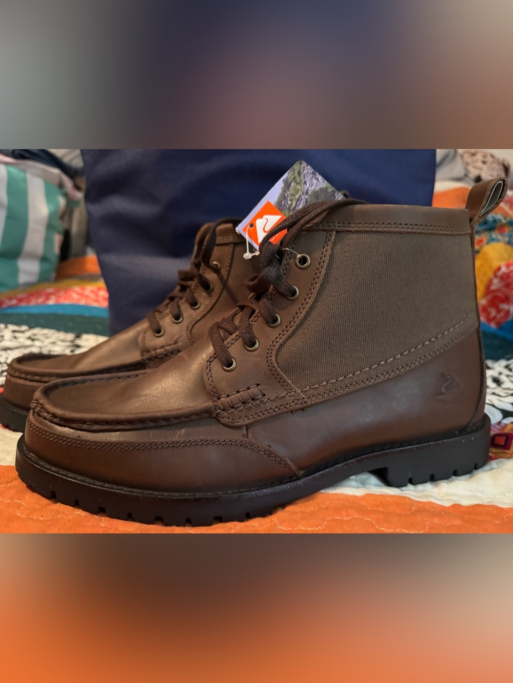 Ozark Trail Men's Dark Brown Chukka Boots